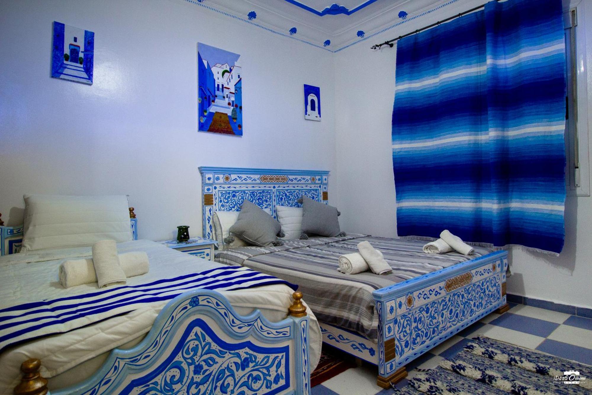 Casa Voyager 'Secret Garden Terrace' Lägenhet Chefchaouen Exteriör bild