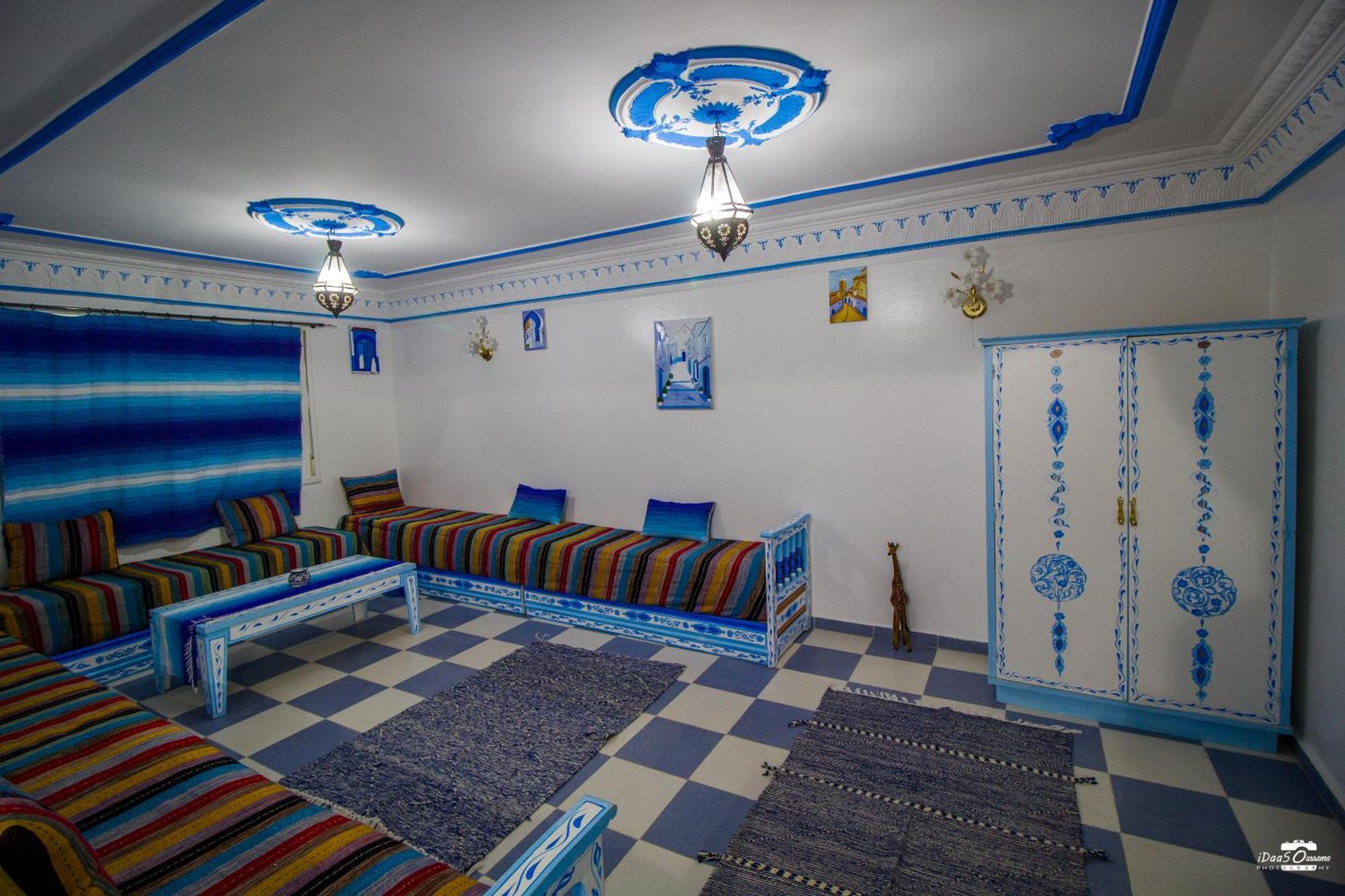 Casa Voyager 'Secret Garden Terrace' Lägenhet Chefchaouen Exteriör bild