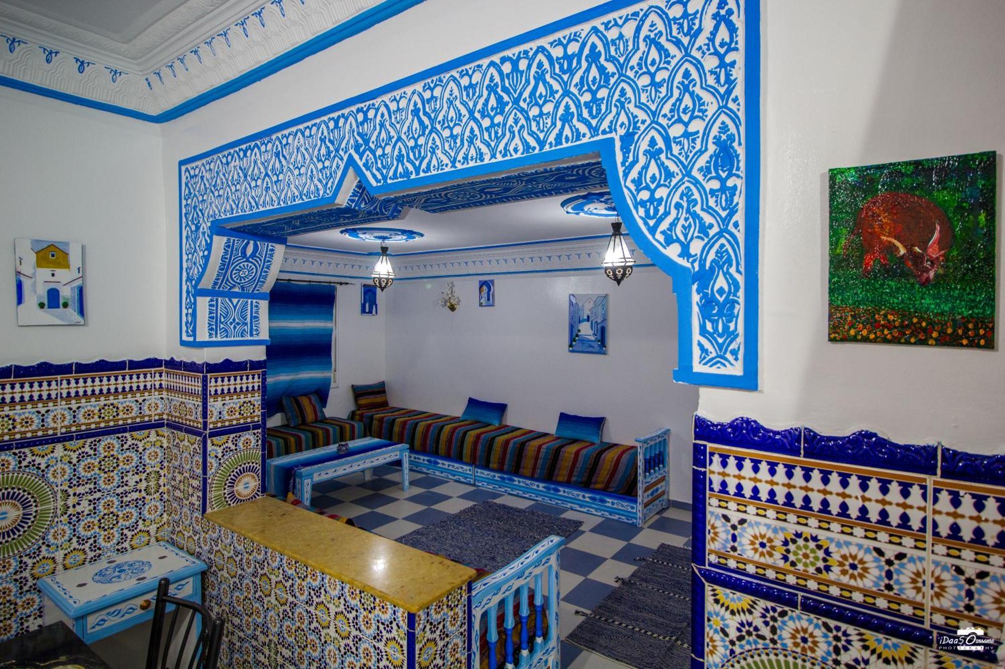 Casa Voyager 'Secret Garden Terrace' Lägenhet Chefchaouen Exteriör bild
