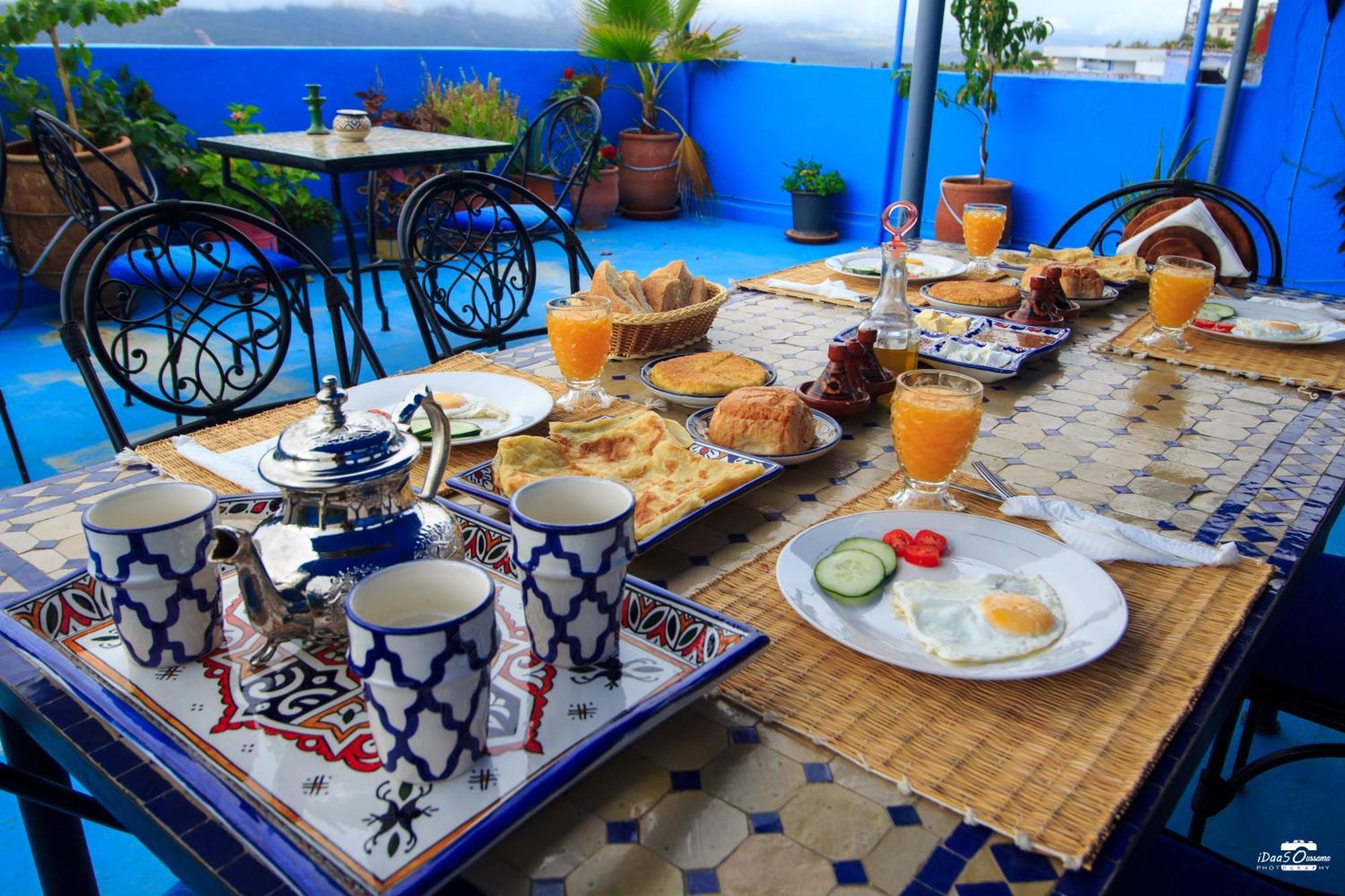Casa Voyager 'Secret Garden Terrace' Lägenhet Chefchaouen Exteriör bild